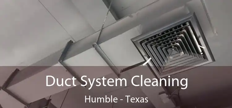 Duct System Cleaning Humble - Texas
