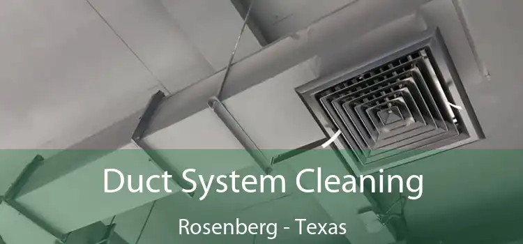Duct System Cleaning Rosenberg - Texas