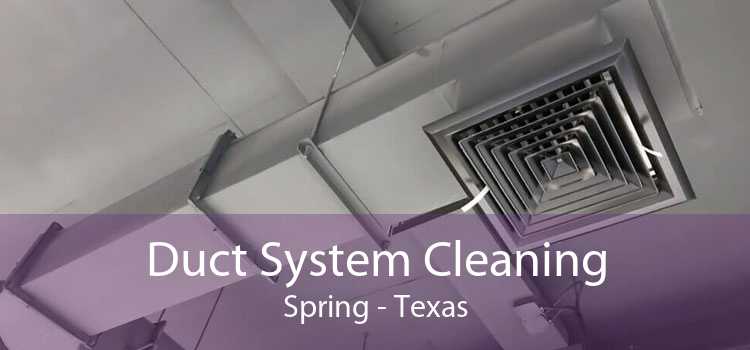 Duct System Cleaning Spring - Texas