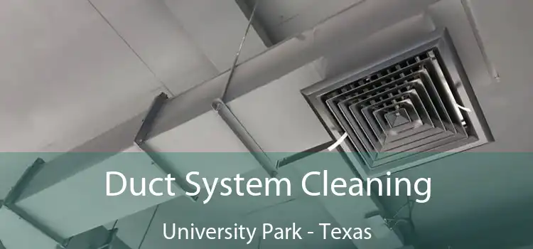 Duct System Cleaning University Park - Texas