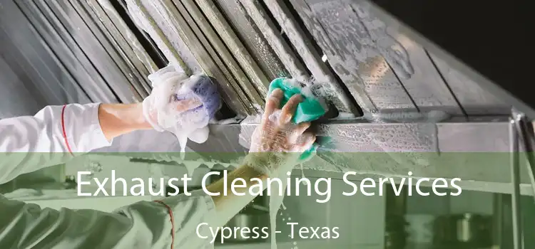 Exhaust Cleaning Services Cypress - Texas