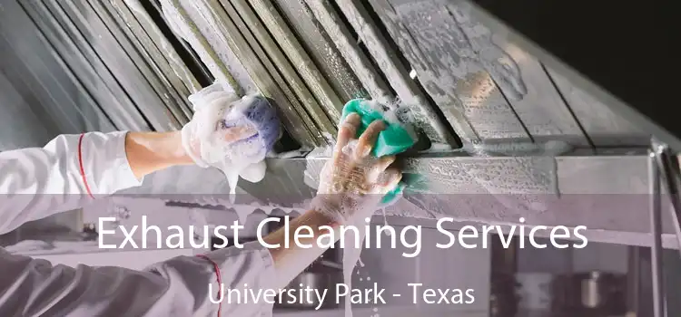 Exhaust Cleaning Services University Park - Texas